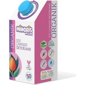 Resim Minoris Mom Organik Sıvı Çamaşır Deterjanı 50 Yıkama 