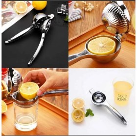 Resim De Luxe Saf Çelik Limon Narenciye Sıkacağı Paslanmaz Çelik Şık Tasarım 