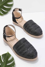 Resim Bambi Siyah Kadin Espadril K01823020528 Bambi