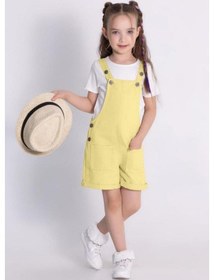Resim Dmb Kids Kız Tulum Slopet 25ydmb2989 Sarı 