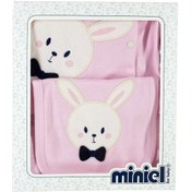 Resim Minikel Bowtie Rabbit Yenidoğan 5'li Zıbın Takımı 