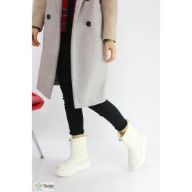 Resim Doçka Docka Kadın Kalın Taban Kürklü Spor Kar Botu OG23/BT1923 