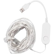 Resim Xindoker 10 Metre Renkli Led Şerit Işık, Bluetooth Ve Uygulama Kontrollü, Su Geçirmez, Usb Güçlü, Ev Dekorasyonu İçin 