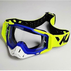 Resim Motocross Gözlükleri Motosiklet Kask Gözlükleri Off-road Mx Atv Mtb Kaymaz Kemer Rüzgar Geçirmez Açık Hava Bisiklet Yarış Gözlüğügew-clear 