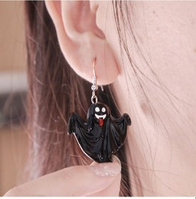 Resim Yaleker Halloween Fantezi Küpe Çifti - Yararlı, Hafif Ve Dayanıklı Pet Malzeme İle Maske Parti, Kostüm Toplantısı Ve Sahne Gösterileri İçin 