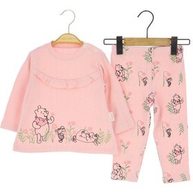 Resim Kız Bebek Takım 00117 Pudra 