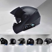Resim NovaBox Kask Kulaklığı Motosiklet Intercom Interkom Dinleme Konuşma Özellikli Su Geçirmez 