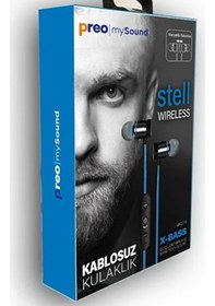 Resim Preo My Sound Ms27 S X-bass Kablosuz Kulaklık 