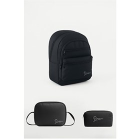 Resim Louisiana Polo 2456 Çanta - Termal Beslenme - Kalemlik Beyaz Okul Seti 