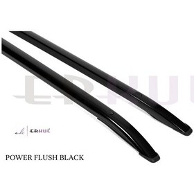 Resim Erkul Peugeot Expert Long 2017 Üzeri Power Flush Tavan Çıtası Siyah 