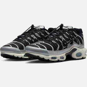 Resim Nike Air Max Plus Lace Toggle Black Grey Kadın Günlük Spor Ayakkabı 