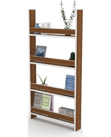 Resim Kenzlife Kitaplık Fernur 120 060 10 Cvz Duvar Rafı 