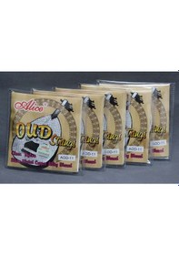 Resim Alice Oud11 Ud Takım Tel Seti-11 Adet Takım Ud Teli-Mızrap 