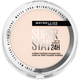 Resim Maybelline New York Superstay Hibrit Pudra Fondöten 03 