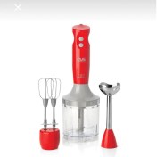 Resim Kırmızı Ultramix Full Blender Seti, Şık ve Güçlü Mutfak Ürünleri 