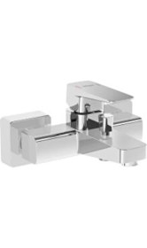 Resim Root Square Banyo Bataryası Krom A42737 Beyaz 