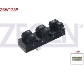 Resim Zegen-zsw1289 - Kapı Kılıt Ve Cam Acma Anahtarı Grup 14 Pın Hyu 