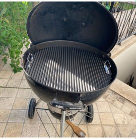Resim Grillmate Döküm Izgara Weber 57 Uyumlu 