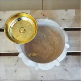 Resim Traverten Kavuk Model Mini Kurna 