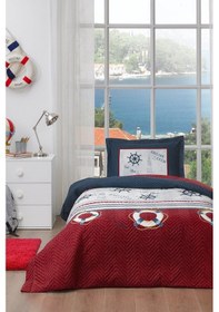 Resim Özdilek Deep Blue Tek Kişilik Kapitone Nevresim Takımı 