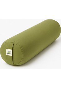Resim Zafu Silindir Uzun Yoga Meditasyon Minderi Bolster Mor Renk Haki 