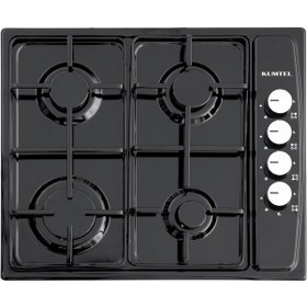 Resim Kumtel B66-S2 - KO-410BF - DA6-833 Siyah Ankastre Set 