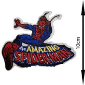 Resim REMSATİC Ütü Ile Yapışan Arma - Patch - Yama The Amazing Spiderman Modeli (12cm X 10cm) 