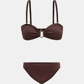 Resim Amarelle Assos Mocha Straplez Bikini Takım Kahverengi 