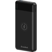 Resim Soultech BT152S VortexQi 10.000 mAh PD&QC 18W Wireless Powerbank Siyah 