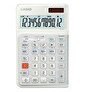 Resim Casio JE-12E-WE Beyaz 12 Hane Masa Üstü Ergonomik Tuşlu Hesap Makinesi 