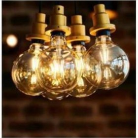 Resim Grafen G125 Rustik Büyük Boy Flamanlı Ampul Xlarge 