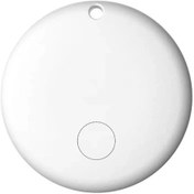 Resim Airtag Android Konum Belirleme Akıllı Takip Cihazı Smart Finder Beyaz Ahşap 
