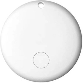 Resim Airtag Android Konum Belirleme Akıllı Takip Cihazı Smart Finder Beyaz Ahşap 
