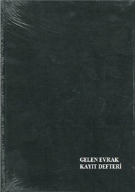 Resim Gelen Evrak Kayıt Defteri Ciltli 144 Yp Özkan Siyah 