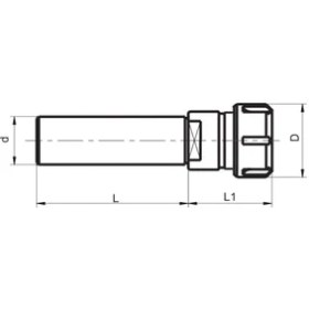 Resim Fett CY.16.ER16.150 Cy Er Tip Silindirik Şaftlı Pens Başlığı 
