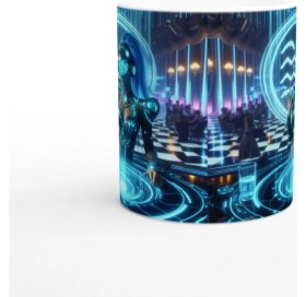 Resim Kova Burcu Baskılı Kahve Kupası - Zodyak Maskeli Balo Vs4 