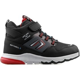 Resim Cool Trex Cırtlı Erkek Çocuk Bot Siyah - Kırmızı 