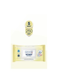 Resim Pedo Klasik Islak Mendil 50'li 5 Paket 