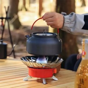 Resim Go İthalat Rüzgar Geçirmez Kamp Gazlı Ocak K-203 (5263) 