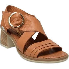 Resim Mammamia D25ys-2605 Günlük Taba Kadın Sandalet Taba 