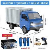 Resim Yezan01 1:16 Uzaktan Kumanda Drift Tırmanma Rc Kamyon Simülasyon Led Kargo Kf21a Blue Mavi 22x11x12cm Mavi 