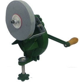 Resim wowa bileme Manuel Bileme Çarkı Bıçak Bileme Makas Satır Bileme Taşlama Elle Çevirmeli Çark 