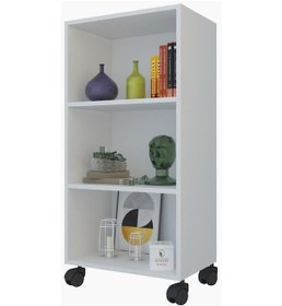 Resim Kenzlife Mutfak Dolabı Raziye 108 030 030 Byz Tekerlekli Banyo Evrak Ofis Ayakkabılık Kiler 