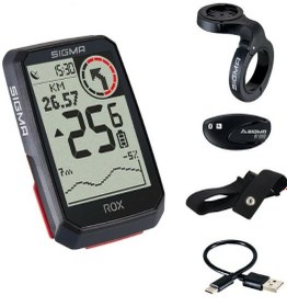 Resim Kilometre Saati Rox 4.0 Gps Hr Set Sigma 