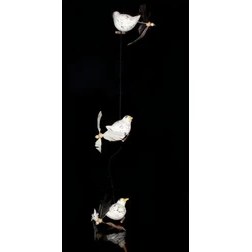 Resim Ahşap Hayvan Figürlü Rüzgar Çanı Model 1 