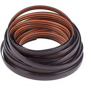 Resim 1 Rulo, Gradyan Rattan Dokuma Hasır Tamir Malzemesi Rattan, Plastik Düz Polietilen Dokuma Örgü, Tamir Sandalye Masa Depolama Sepeti Dokuma El Sanatları İçin (8mmx10m) 