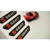 Resim Seat Logo Kapı Kenarı Koruma Metalize Damla Desen 3M Band 