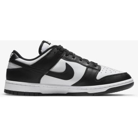 Resim Nike Dunk Low Erkek Siyah Beyaz Günlük Ayakkabı 