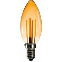 Resim Ledx BR-AL05 400 Lümen 5W Amber E14 Rustik Ampul 