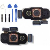 Resim Samsung Uyumlu M11 M115 Arka Kamera Tamir Seti Hediye !!! 